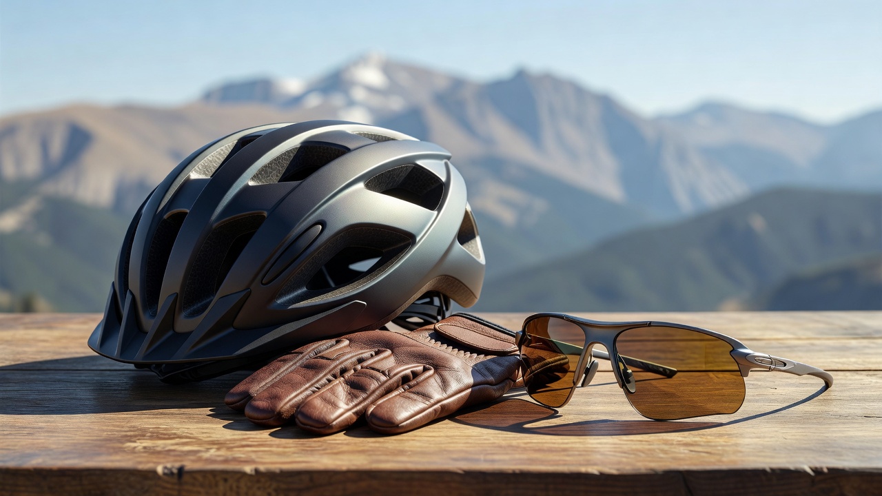 Casco y Gafas